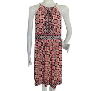 NY & CO Dress, XL, Summer, Multicolor Abstract Chain print, Sleeveless